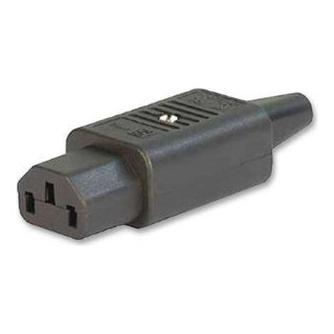 Netzstecker IE320 C13 Buchse gerade gerade Zugelassen 31.225/IH