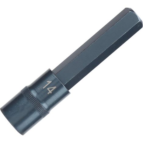 Embout hexagonal à douille en acier allié S2, outil de clé rapide pneumatique/électrique, quincaillerie antirouille H14 (1/5)