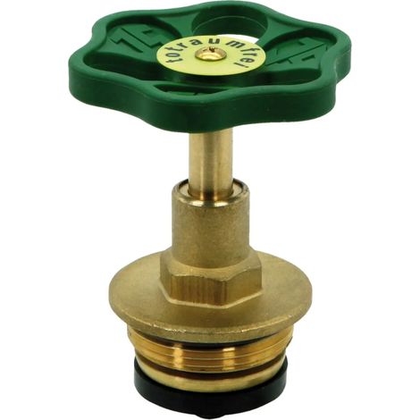JS Vitone a camera di grasso, valvola a flusso diretto/obliquo, con albero crescente, DN40, 1 1/2'', in ottone, con guarnizione EPDM, 0018014000001