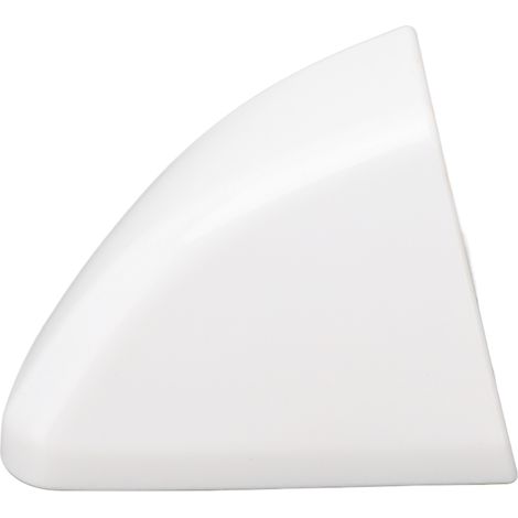 Capot de cylindre de serrure pour porte avant gauche Cayenne 2011-2018, blanc, 95853187900, ABS durable (1/5)