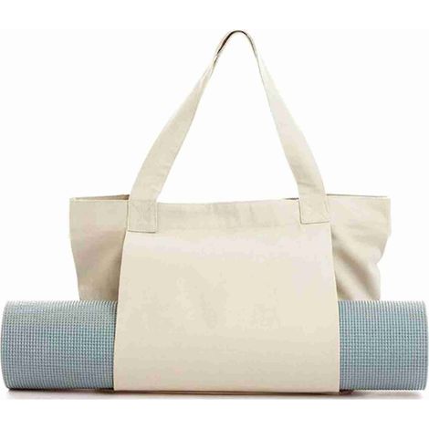 Sac de rangement pour tapis de Yoga, support en toile, épaule Pilates pour entraînement au bureau (1/5)