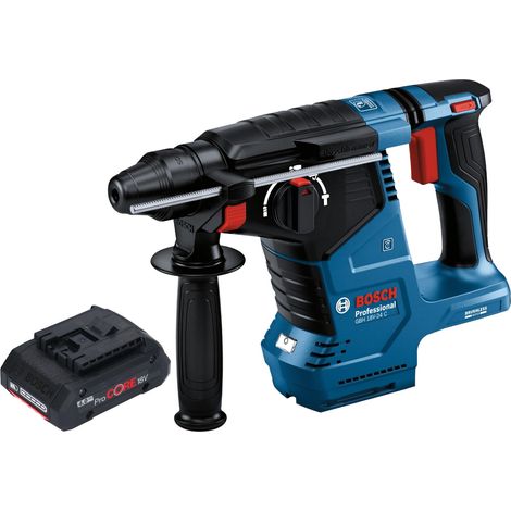 Bosch GBH 18V-24 C Professional Marteau perforateur sans fil 18 V 2,4 J Brushless SDS plus + 1x batterie ProCORE 4,0 Ah - sans chargeur (1/5)