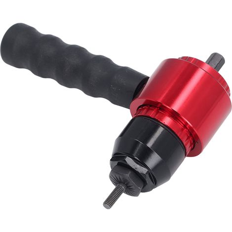 Adaptateur écrou rivet pour perceuse à manchon hexagonal, pistolet écrou rivet manuel et électrique en métal (1/5)