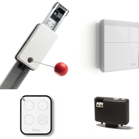 Kit de porte sectionnelle et basculante NICE SPY SPYKIT 650 HS BD 24 V SPY650HSBDKCE (1/2)