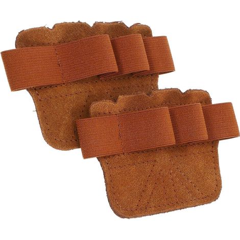 Gants de traction pour hommes, poignées de musculation pour la protection des mains, 1 paire en nylon - Confortables, durables et sûrs (1/5)