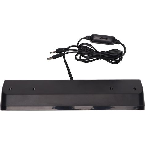 aqxreight Barre de Son avec Caisson de Basses, Haut-Parleur Stéréo USB HiFi pour TV, Jeux, Projecteurs (1/5)