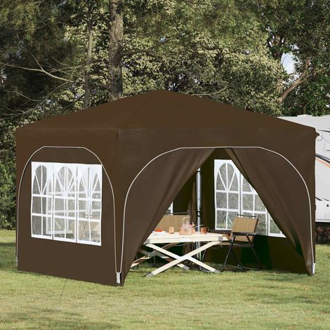 Carpa Plegable para Fiestas 290 x 290 x 245 cm Topo