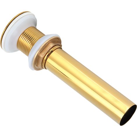 Drain d'évier de salle de bain sans trop-plein, bouchon anti-engorgement pour lavabo, sans trou