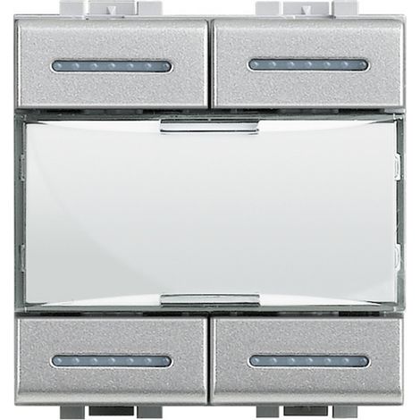 Commande 4 scénarios Livinglight MyHOME BUS tech BTICINO NT4680