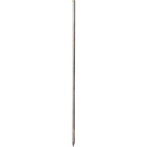 Schnureisen L.1200 mm Ø 18 mm Rundstahl inklusive Fase und Vierkantspitze 2,4 kg (1/4)