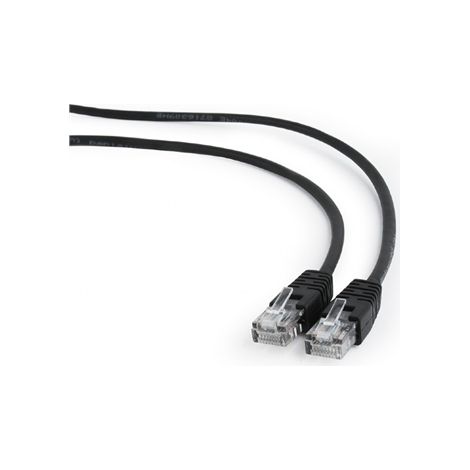Kabelxpert  Câble réseau CAT 5e  U/UTP, non blindé  Mâle  RJ-45  Mâle  RJ-45  Noir  7,5 m