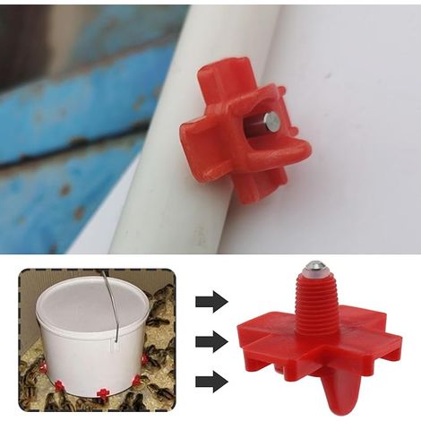 Automatic Horizontal Poultry Nipple Drinkers for Chicken, Duck, Quail and Other Poultry (1/4)