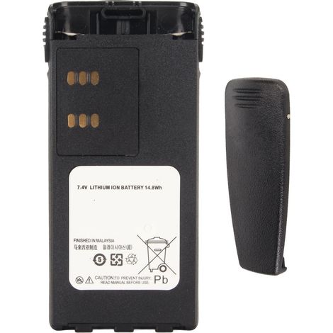Kit de remplacement de batterie sans fil bidirectionnelle 7,4 V 1 800 mAh HNN9013 HNN9013D pour HT750, HT1225, HT1250, HT1550, MTX850, MTX850LS, MTX950, MTX960, MTX8250, MTX9250, GP140, GP320, GP328, (1/5)