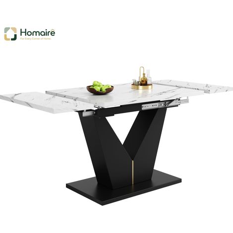 DINING TISCH, mehrfarbig aus MDF 99 x 75 x 75 cm HOMAIRE (1/5)
