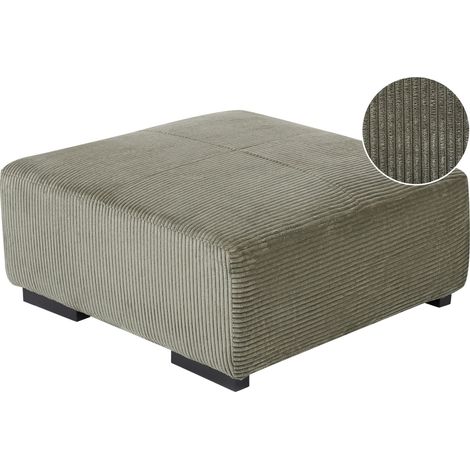 Ottoman LUNGO Corduroy Green (1/5)