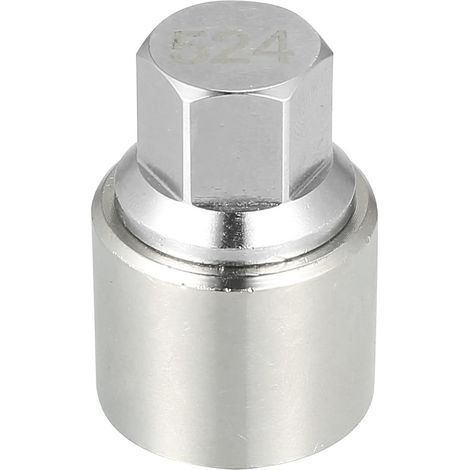 Compatible con VW 1 x Llave de bloqueo de rueda, llave para tuerca de rueda, pernos de bloqueo de rueda, llave para quitar tornillos, pernos de rueda, accesorios para automóviles, pernos de neumáticos (1/5)