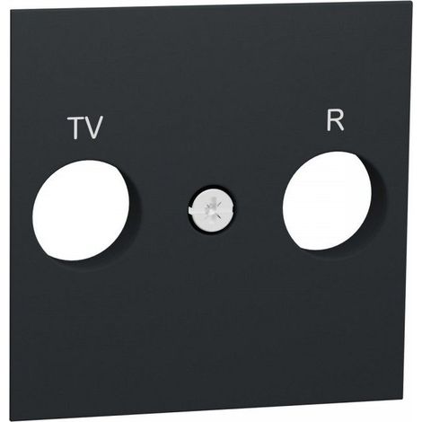 Abdeckbuchse TV / FM Anthrazit SCHNEIDER NU944054