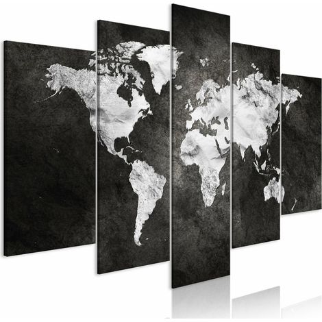 Tableau monde sombre - 200 x 100 cm (1/4)