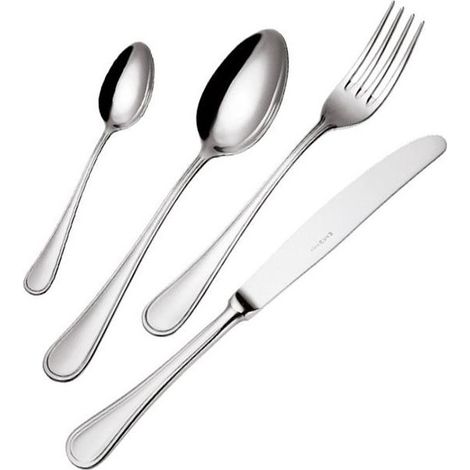 Fourchette en acier pour table, lot de 12, Impero Eme