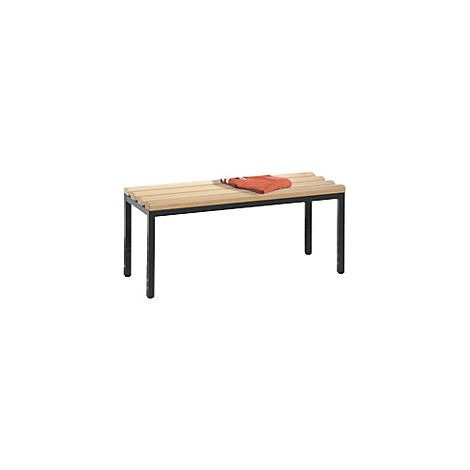 Banco para vestuarios BASIC listones de madera de haya