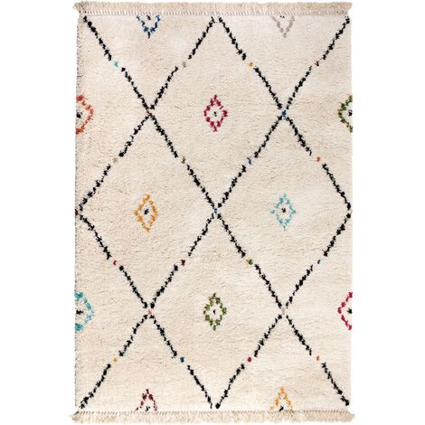 VIVARAISE - Tapis ethnique Vivaraise Elias - Polypropylène multicolore 120 x 170 cm (1/5)