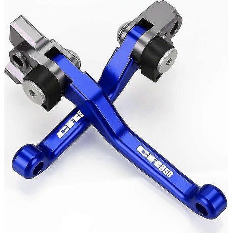 Leviers de frein et d'embrayage pliables et pivotants uniques pour motos tout-terrain, compatibles avec les modèles Honda CR 80R, CR 85R, CR 125R, CR 250R et CR 90, 85, 125 et 250R. Accessoires inclus (1/5)
