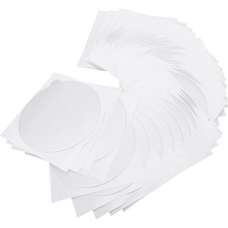 50 versiegelte Aluminiumkapseln, multifunktionale Kaffeekapseln, Aufkleber, Ersatzkapseln für 63 mm/2,5 Zoll Kapseln (1/5)