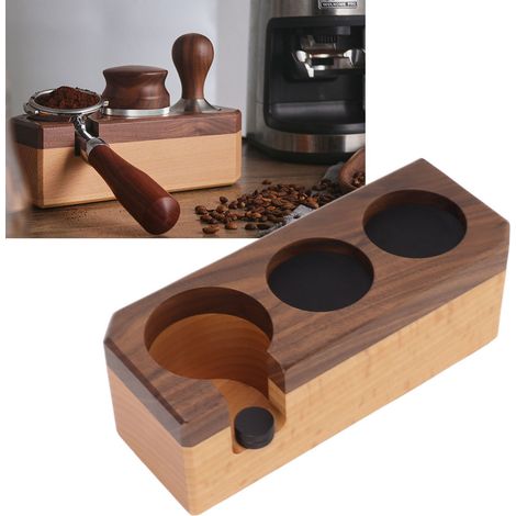 Support de protection modulaire pour machine à café, tasseur à expresso, coussinet à poudre, base pour distributeur de poudre, petit tasseur à café (1/5)