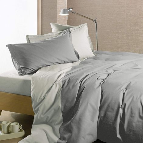 Parure de lit 4 pièces en 100% coton Housse Couette Douce et Elégante, Lavable et Facile d’Entretien Housse de Couette 200x200 et Autres Tailles (1/2)