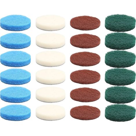 24 Pcs Tampon de Nettoyage Brosse de Nettoyage électrique Compatible Bosch 6033 Home/Garden Brosse Nettoyage Universelle