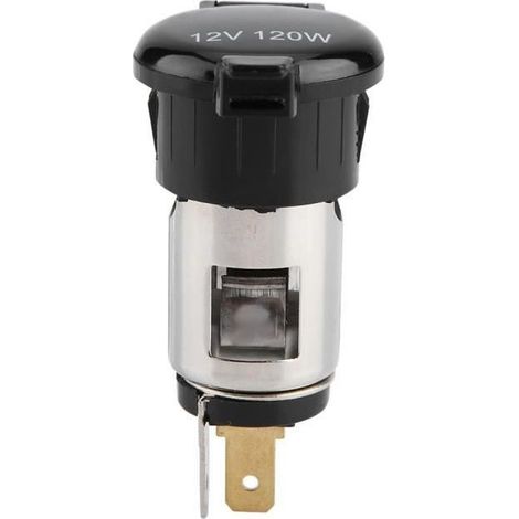 12-24V Adaptateur allume-cigare Prise femelle allume-cigare pour moto de voiture -TUN (1/4)