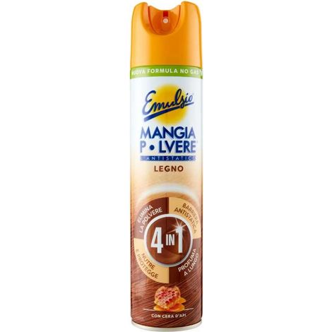 Emulsio Mangia Polvere l'Antistatico Legno 4 in 1 300 ml