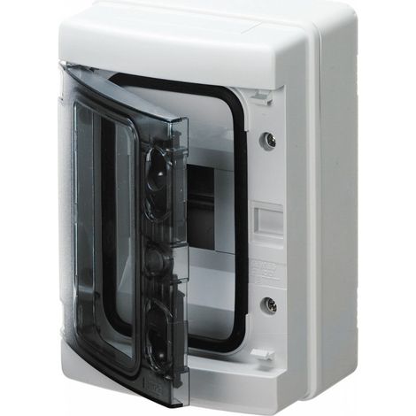 Coffret étanche IP65 400V 4 modules GEWISS GW40101
