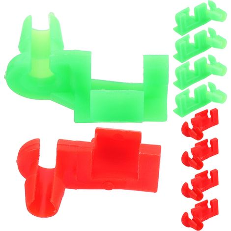 25Paires Clips Verrouillage Tige Plastique Pour Entretien Auto