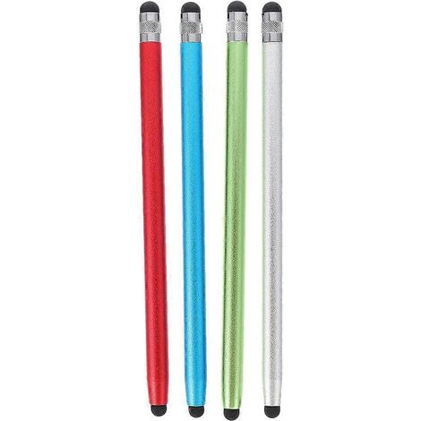 Ensemble de 4 accessoires de bureau : porte-stylo numérique élégant, étui pour crayon, stylet pour smartphone, stylet universel pour écrans tactiles (1/5)