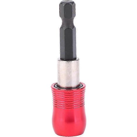 Adaptateur de rallonge de perceuse pour porte-embout de tournevis magnétique à tige hexagonale de 60 mm (1/4 pouce) (1/3)