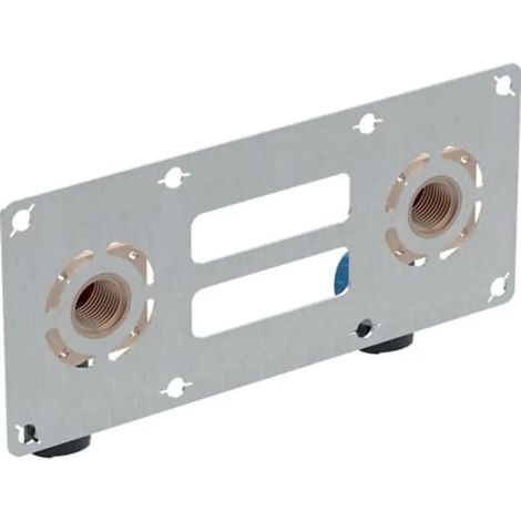 Geberit FlowFit Set gomito di raccordo 90° doppio, DN 12, 619.620.00.1