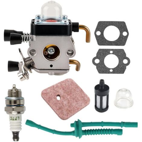 C1Q-S97 Vergaser mit Kraftstoffleitungssatz und Luftfilter für SSTIHL FS38 FS45 FS55 KM55 FS75 Rasentrimmer/Freischneider