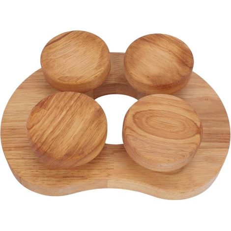Appui-tête de sauna en matière naturelle- détente- idéal pour les saunas d'hiver- en chêne. usage simple (1/5)