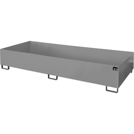 Bauer Südlohn Bac de rétention RW 3300-3, peint, gris souris