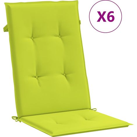 Maison Exclusive - Gartenstuhlauflagen für Hochlehner 6 Stk. Knal