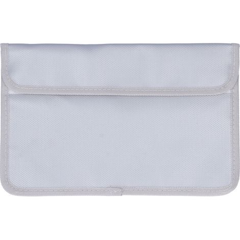 Sac à documents ignifuge 27x17,5cm, étanche, portable, à double fermeture éclair (1/5)