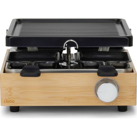 Raclette para 4 personas, 800 W - DOC311 - Livoo -