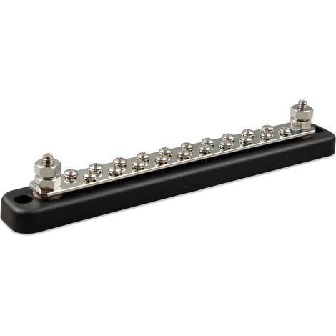 Victron Energy Busbar (VBB115022020) 150 A 2P 20 vis + couvercle (1/2)