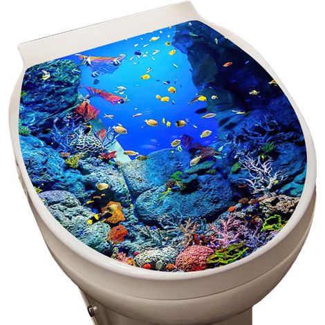 Stickers pour siège de toilette toilettes (1/5)