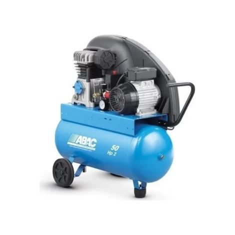 Compresseur d'air vitesse lente 4 CV triphasé 90 litres ABAC (1/3)