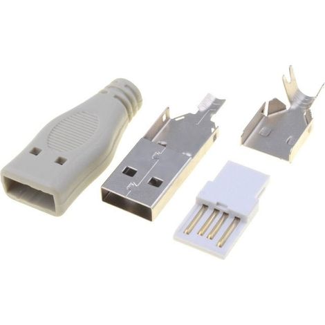 Connettore Usb A maschio con spina Usba E-su1