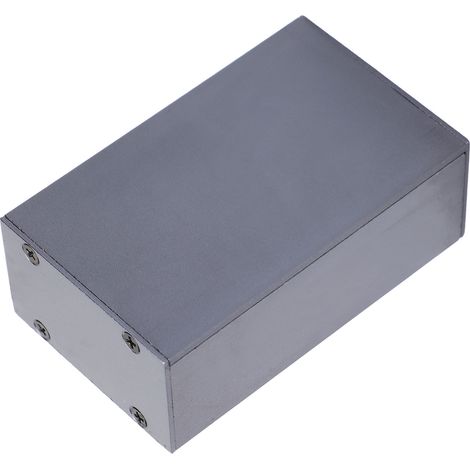 Boîte de dérivation électrique étanche en aluminium 30x50x80mm, boîtier de jonction robuste pour projet, coffret encastrable avec couvercle intégré (1/5)