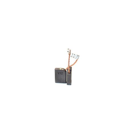 Set aus 2 anpassbaren Kohlen für Skil. Abmessungen: 6,3 x 16 x 20 mm.