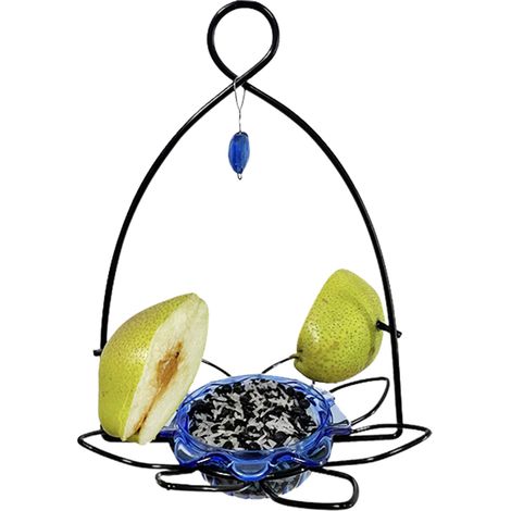 Mangeoires à oiseaux d'extérieur, mangeoire suspendue, décoration de jardin, cadeau (1/5)
